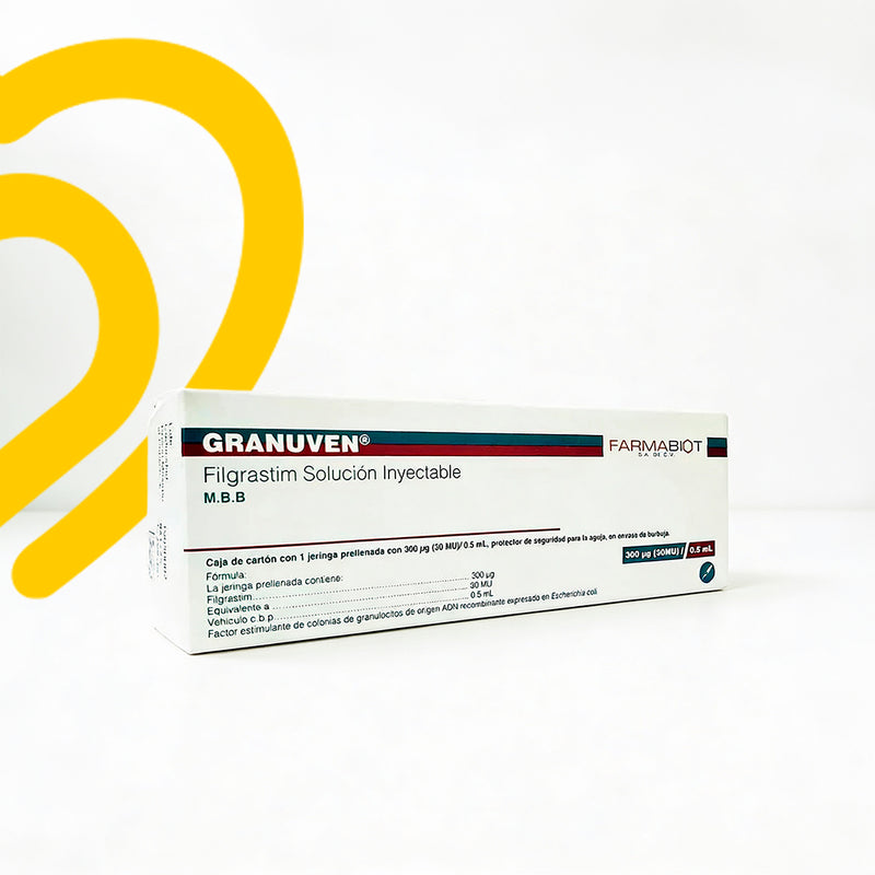 GRANUVEN ® Filgrastim 5 mg / 2.5 mL