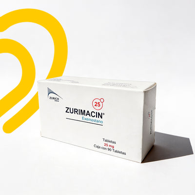 ZURIMACIN ® Exemestano 25mg - 90 tabletas