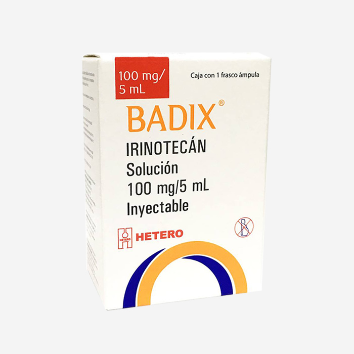 Badix Irinotecan Mg Ml Soluci N Inyectable Frasco Mpula