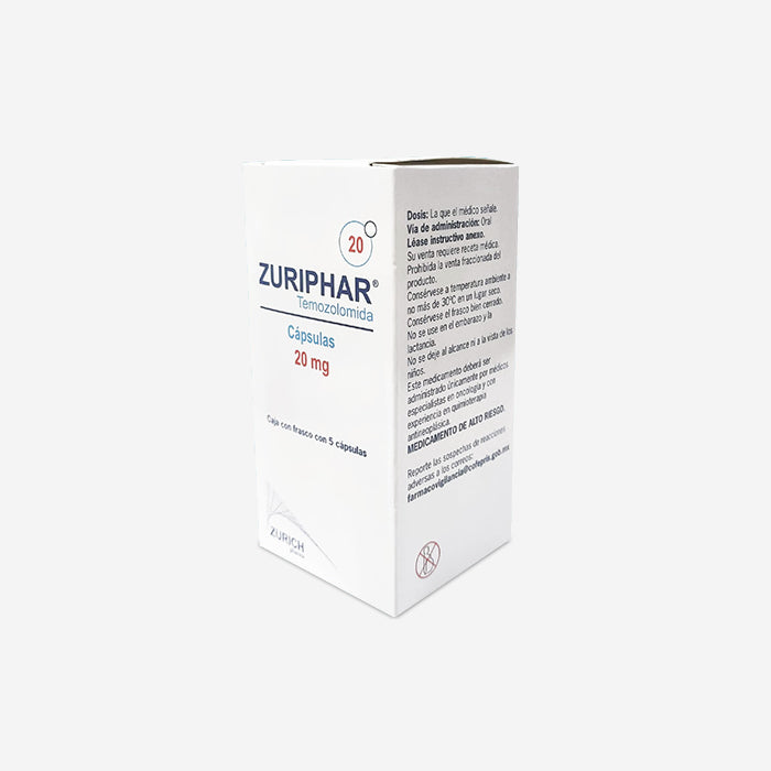 ZURIPHAR ® Temozolamida 20 mg