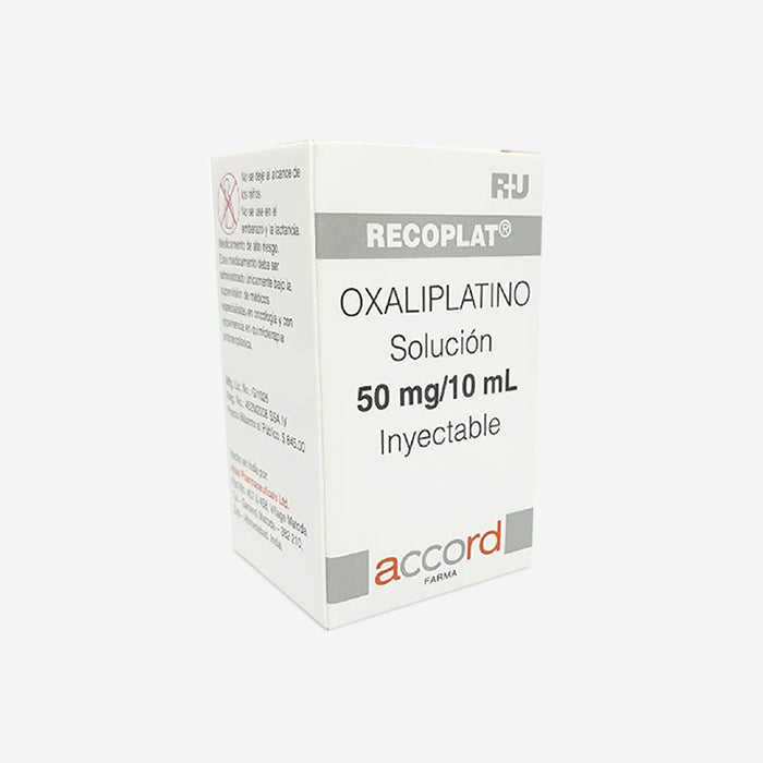 RECOPLAT ® Oxaliplatino 50 mg / 10 mL - Solución inyectable.