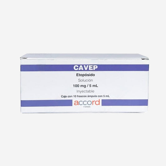 CAVEP Etopósido 100 mg / 5ml