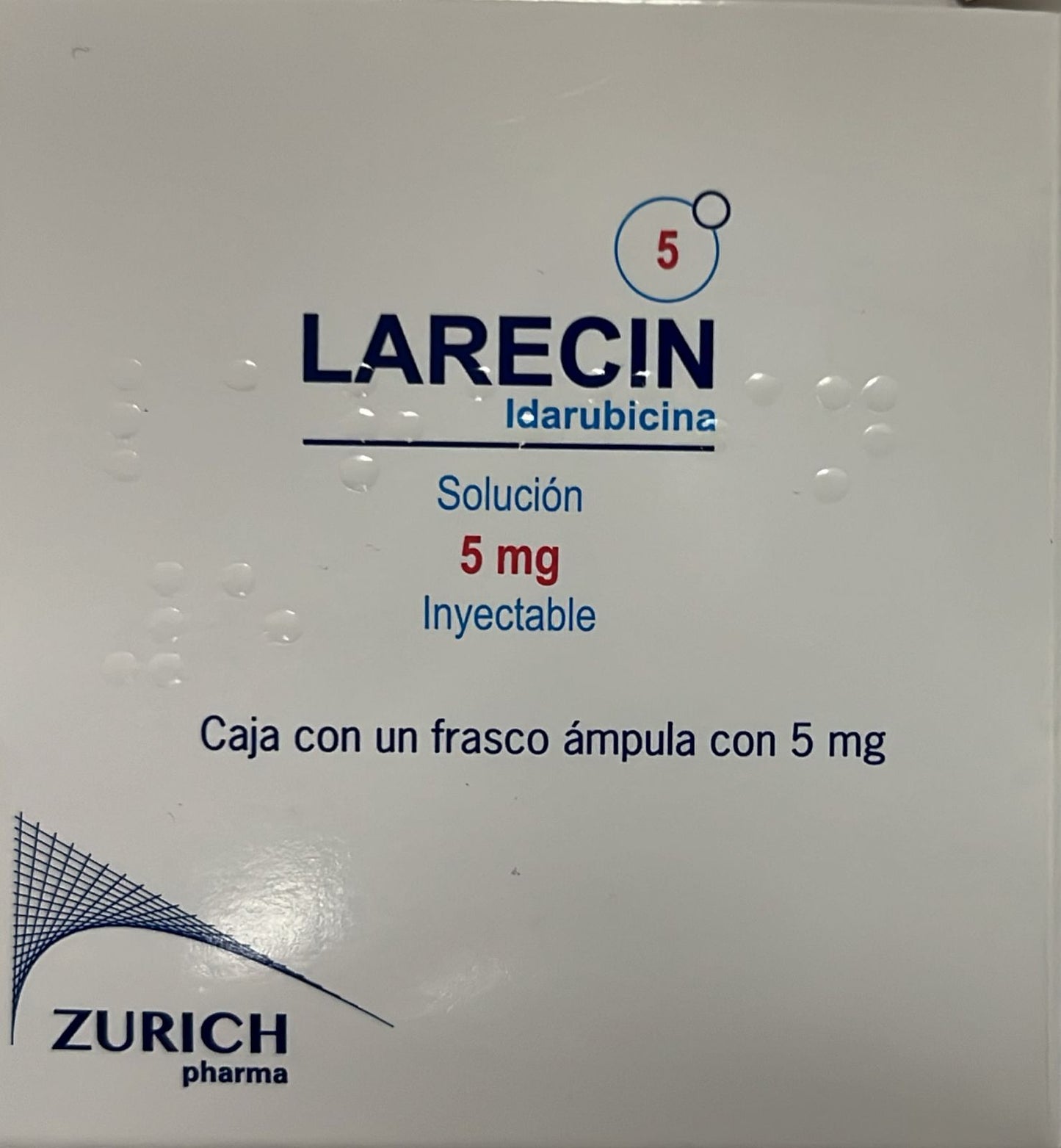 LARECIN Idarrubicina 5 mg