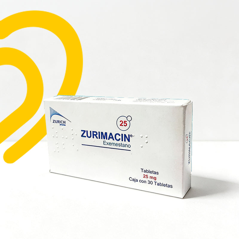 ZURIMACIN ® Exemestano 25mg - 30 tabletas