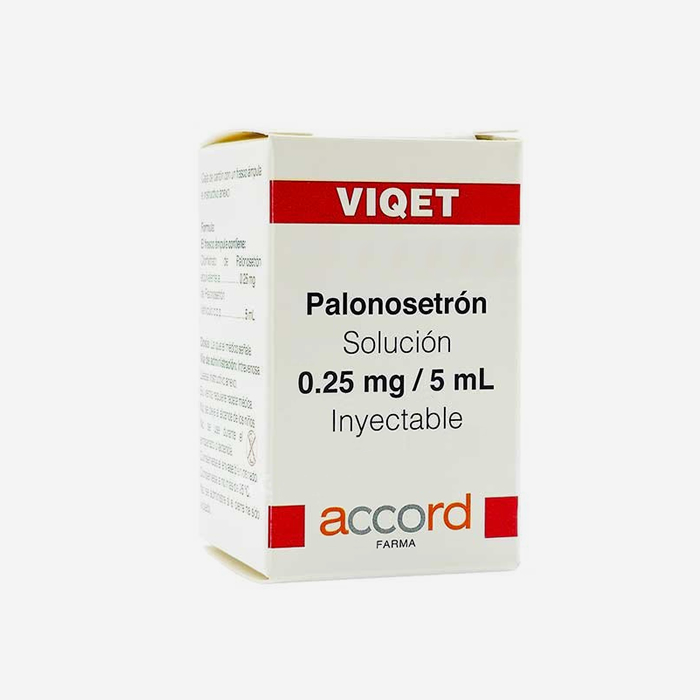 VIQUET Palonosetrón 0.25 mg / 5 ml - Solución inyectable.