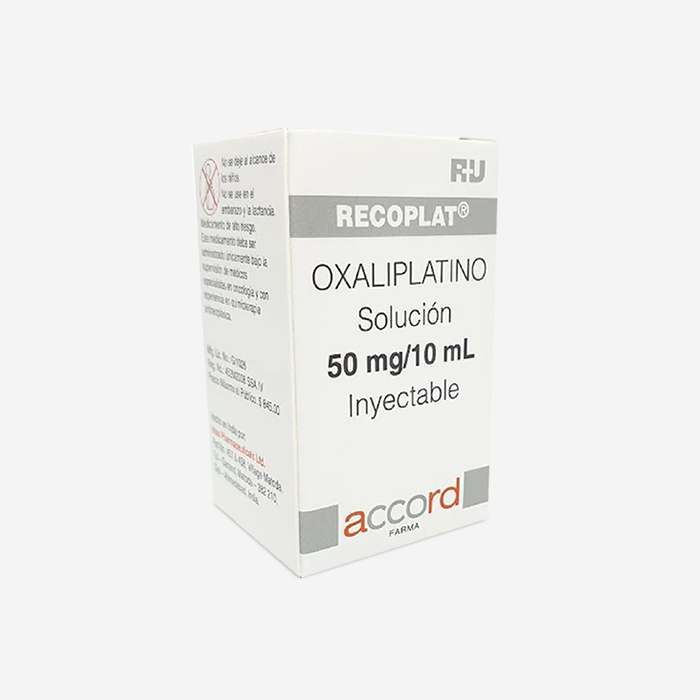 RECOPLAT ® Oxaliplatino 50 mg / 10 mL - Solución inyectable.
