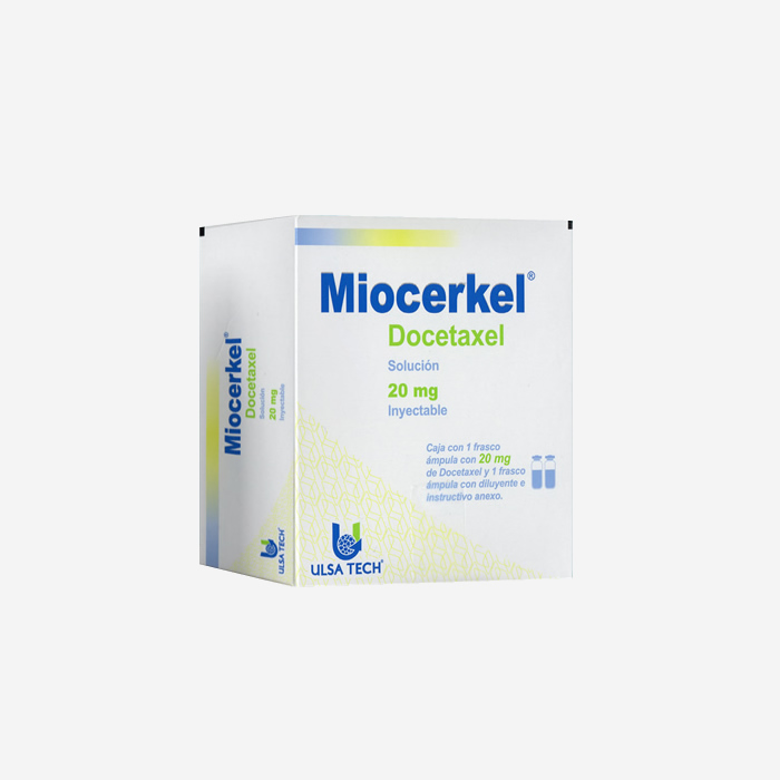 MIOCERKEL ® Docetaxel 20 mg - Solución inyectable, frasco ámpula