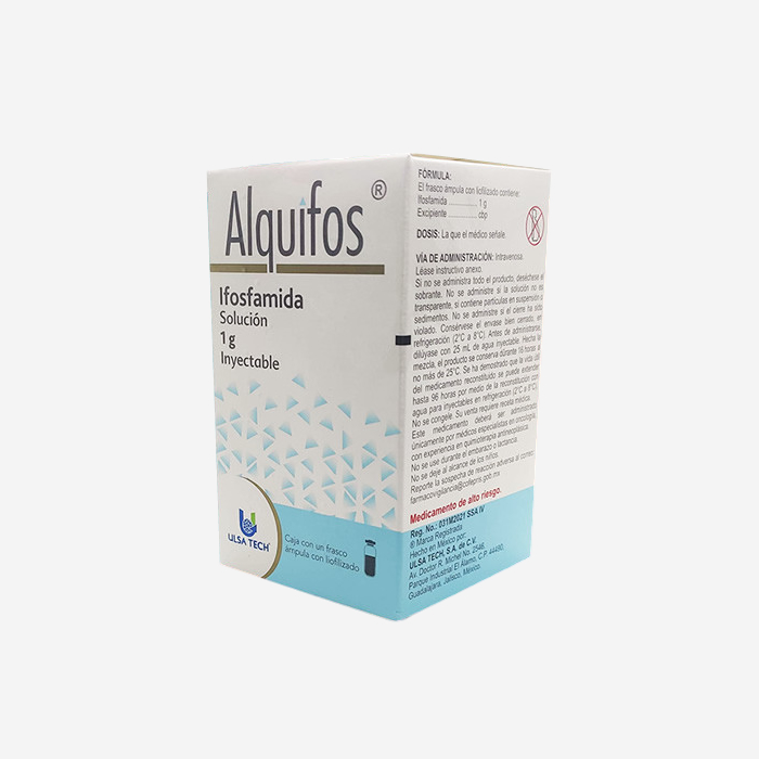 ALQUIFOS ® Ifosfamida 1 g - Solución inyectable, frasco ámpula.