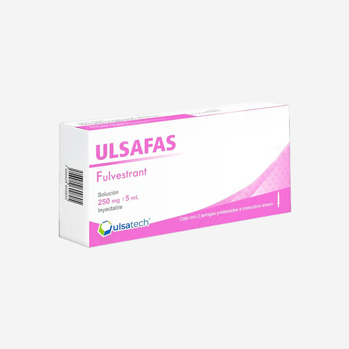 ULSAFAS Fulvestrant 250 mg / 5 ml - Solución inyectable