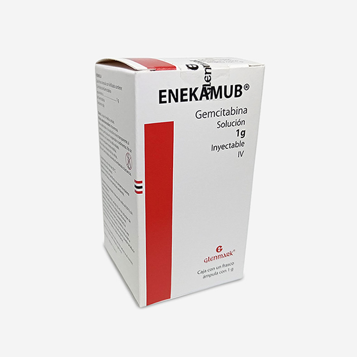 ENEKAMUB ® Gemcitabina 1 g - Solución inyectable, frasco ámpula.